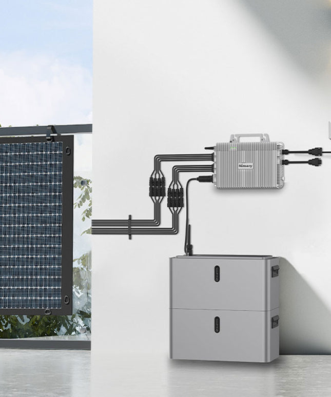 All-in-One Balkonkraftwerk mit Speicher